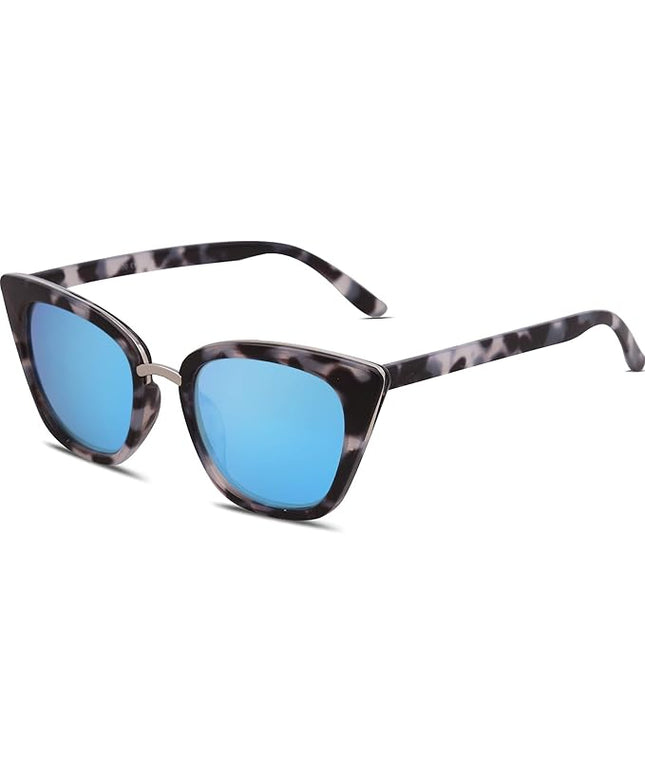 SOJOS Cat Eye Designer Sunglasses Fashion UV400 Protection Glasses SJ2052
