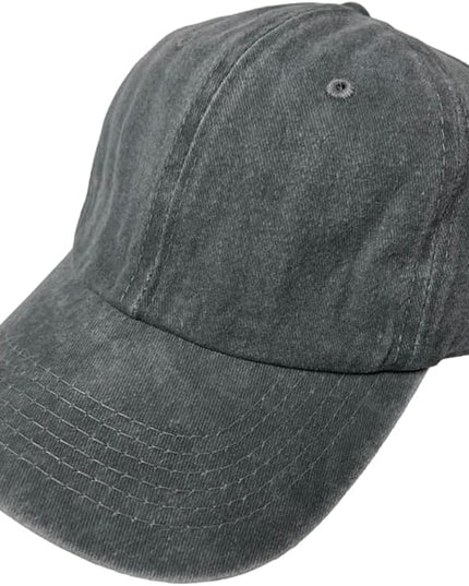 Roytrense Unisex 100% Cotton Washed Low Profile Dad Hat - Adjustable Baseball Cap for Outdoor Activities