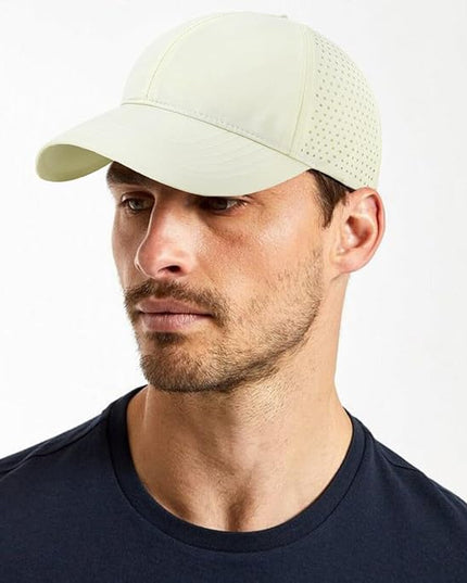 Xinveen Quick Dry Baseball Cap Curved Brim Snapback Hat Laser Cut Mesh Ball Cap Golf Ball Cap for Men Women