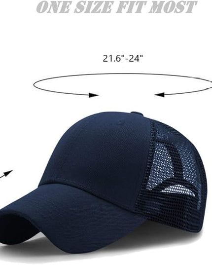 VOASTEK Running Hats for Men Baseball Cap Outdoor Essentials Runner Hat Jogging Cap Tennis Golf Workout Hats
