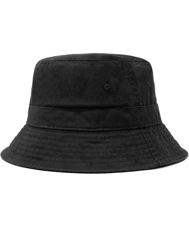 Hot Summer Bucket Hat - Trendy Cotton Sun Hat for Beach, Golf, Fishing - Fun Outdoor Vacation Boonie for Men and Women