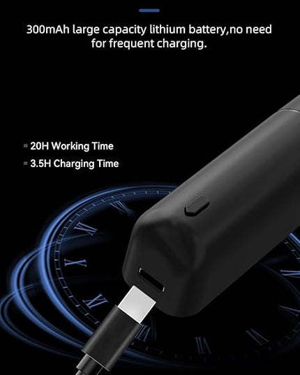 Car Scent Diffuser for Vehicle, Aromatherapy Oil Diffuser, Compact Design (Space Black)