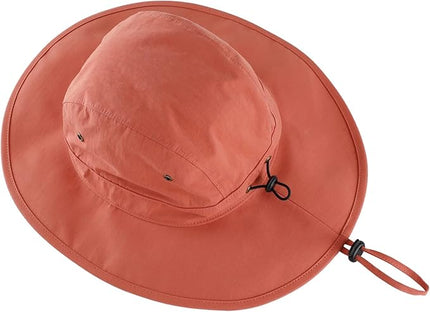 Home Prefer Summer UPF 50+ Men's Bucket Sun Hat Wide Brim Fishing Hat Safari Hat