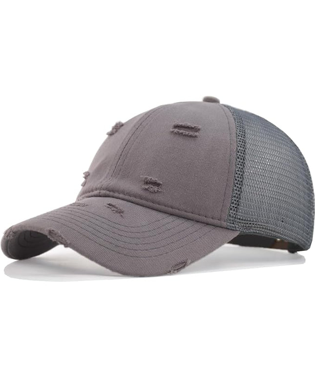 Comfy Vintage Trucker Baseball Hat- M/L/XL/XXL Women Men Unstructured Washed Dad Cap | Snapback | Soft Crown | Soft Mesh