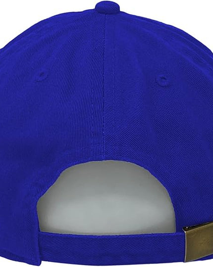 Glory Max 100% Cotton Baseball Cap Classic Plain Low Profile Golf Dad Hat Buckle Adjustable