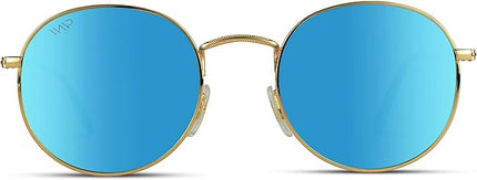 WearMe Pro - Reflective Lens Round Trendy Sunglasses