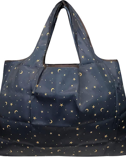 allydrew Large Foldable Tote Nylon Reusable Grocery Bags
