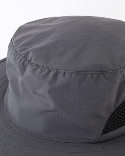 LLmoway Kids Sun Protection Hat Quick Dry Adjustable Wide Brim Mesh Bucket Hat