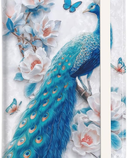 PU Leather Passport Holder Cover 5.9×4.3 Inch with Credit Card Slot and Boarding Pass Slot Combo Blocking Passport Holder Wallet Cover Case for Travel Boarding Essentials (Peacock)