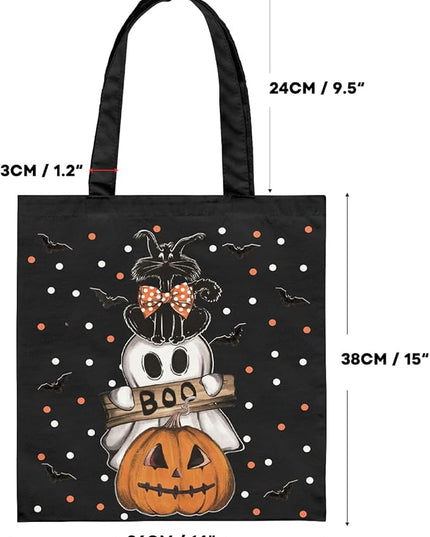 Horaldaily Canvas Tote Bag,Reusable Shoulder Tote Bag for Women Lady Casual Vacation, Shopping, Work, Gym