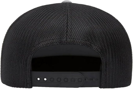 Yupoong 5-Panel YP Classic Trucker Cap | High Profile Flat Visor Snapback | OSFM | Bulk Packs Available