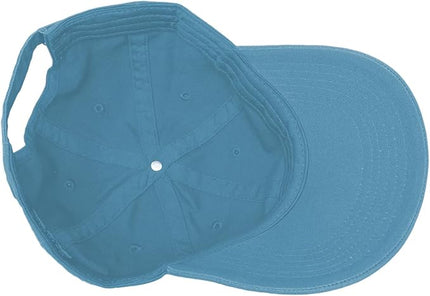 Glory Max 100% Cotton Baseball Cap Classic Plain Low Profile Golf Dad Hat Buckle Adjustable