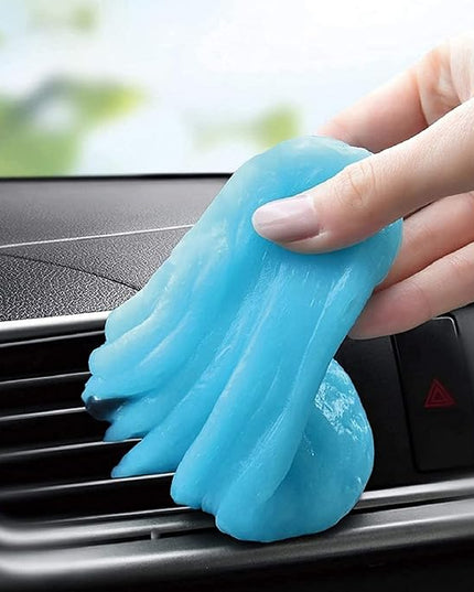 Cleaning Gel for Car Detailing Putty Car Vent Cleaner Goo Cleaning Putty Gel Auto Detailing Tools Car Interior Cleaner Dust Cleaning Mud for Cars Dust Cleaner Slime Keyboard Cleaner Gel (1Pack)