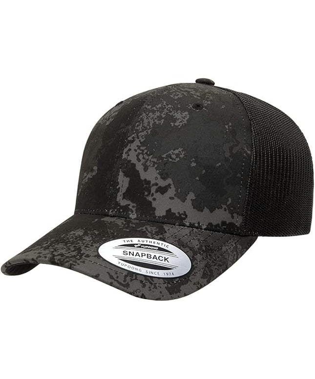 Yupoong Classic Premium Mesh 6 Panel Retro Trucker Cap | Mid Profile Snapback | OSFA | Bulk Pack Available