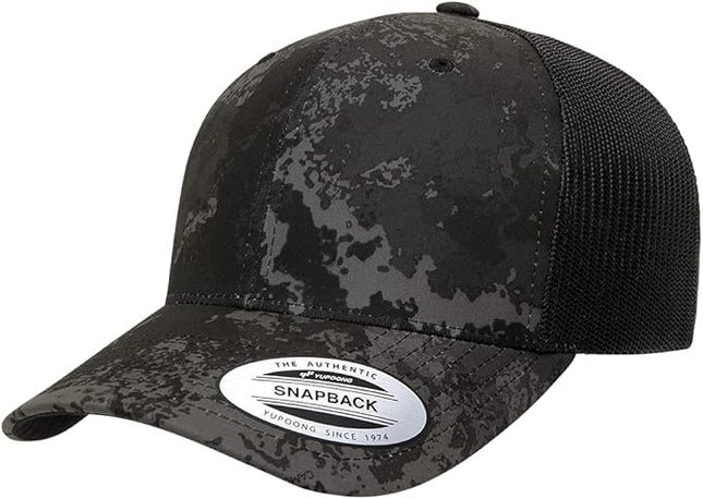 Yupoong Classic Premium Mesh 6 Panel Retro Trucker Cap | Mid Profile Snapback | OSFA | Bulk Pack Available