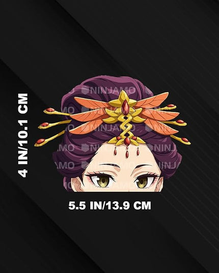 The Court Herbalist Diaries MaoMao Jinshi Anime Manga Decal Stickers for Cars Laptop Skateboard Wall Decor UV Resistant (Loulan)