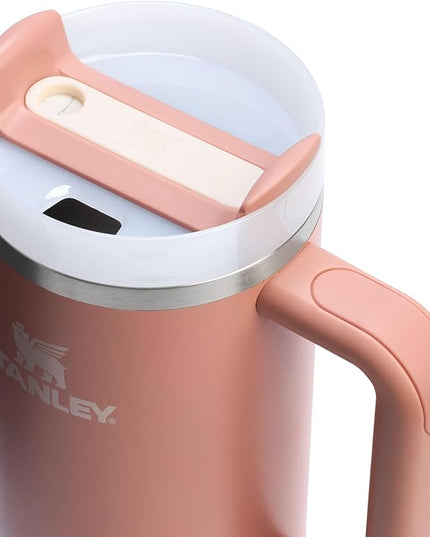 STANLEY Quencher H2.0 Tumbler with Handle and Straw 30 oz | Flowstate 3-Position Lid | Cup Holder Compatible for Travel | Insulated Stainless Steel Cup | BPA-Free | Exclusive Sienna