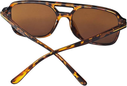 Classic Aviator Sunglasses for Women Men Retro Rectangle Trendy Square Shades Sun Glasses SG3885