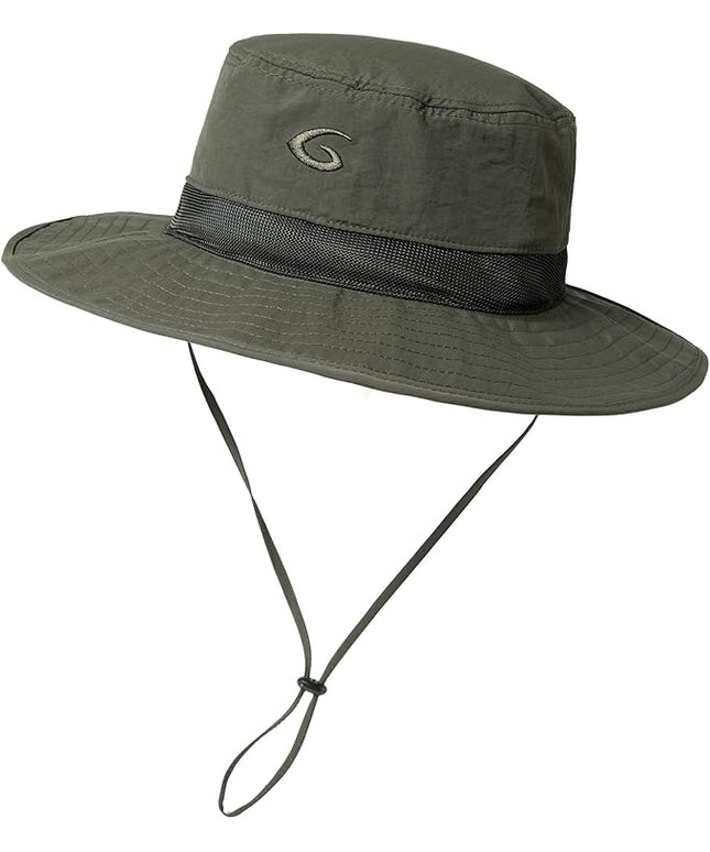 Oversized XL XXL Waterproof Sun Hat for Big Heads Mesh Bucket Hat Wide Brim Adjustable Packable Hiking Beach Fishing