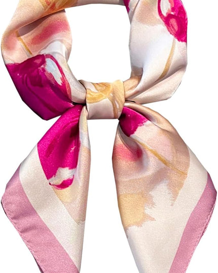 Satin Bandana Headscarf for Women Silky Hair Scarves for Fashion Lightweight