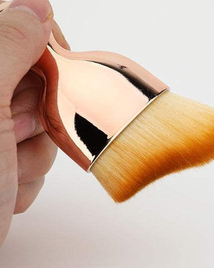 Car Detailing Brush, Soft Bristle Cleaning Brush, Scratch-Free Auto Duster Tool for Dashboard, Air Vents, Leather & Interior Cleaning (Rose Gold)