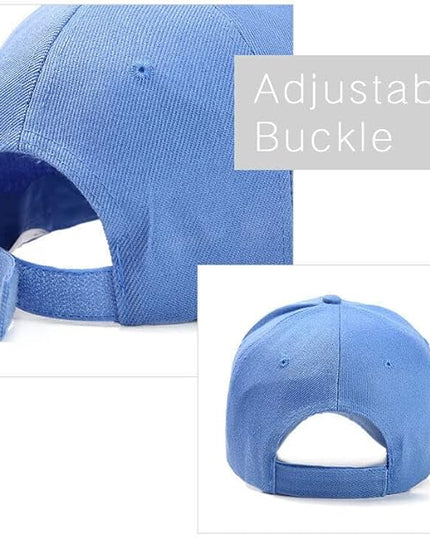 Gelante Adult Plain Baseball Cap Hat Classic Adjustable Size for All Seasons