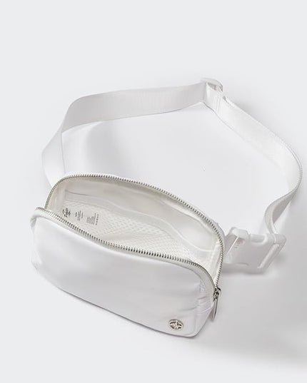 Pander Everywhere Belt Bag for Women, Fashion Waist Packs, Crossbody Bags, Everywhere Belt Bag with Adjustable Strap (Pure White).