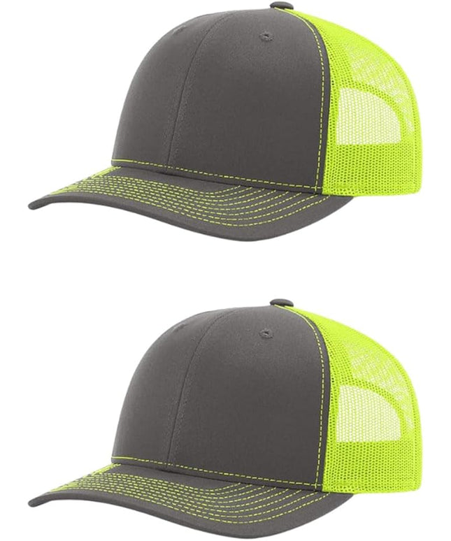 Richardson 112 Classic Six-Panel Adjustable Snapback Trucker Cap | Bulk Packs Available