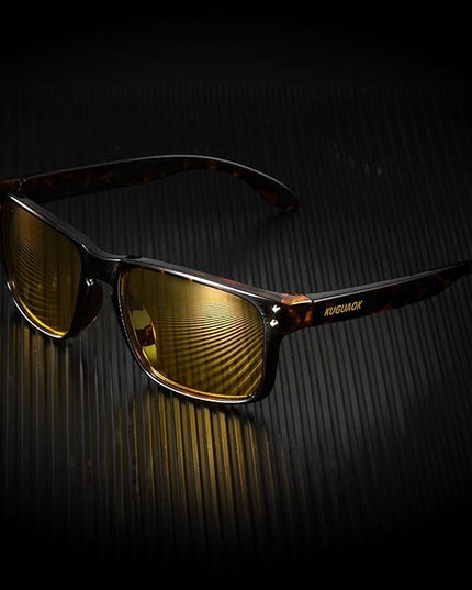 KUGUAOK Polarized Square Sunglasses For Men and Women Matte Finish Sun Glasses UV Protection Glasses
