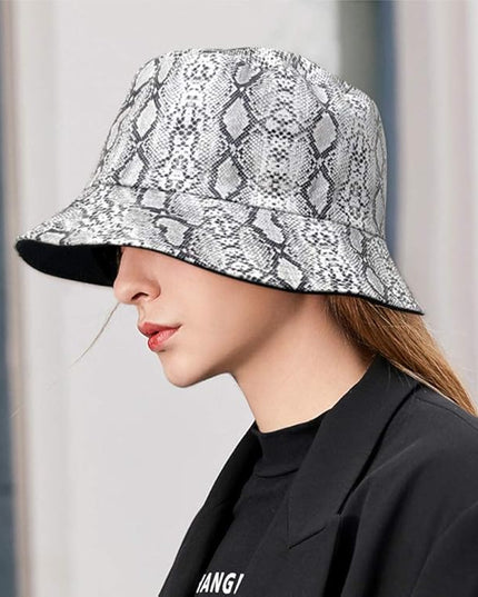 XYIYI Cute Bucket Hat Beach Fisherman Hats for Women, Reversible Double-Side-Wear