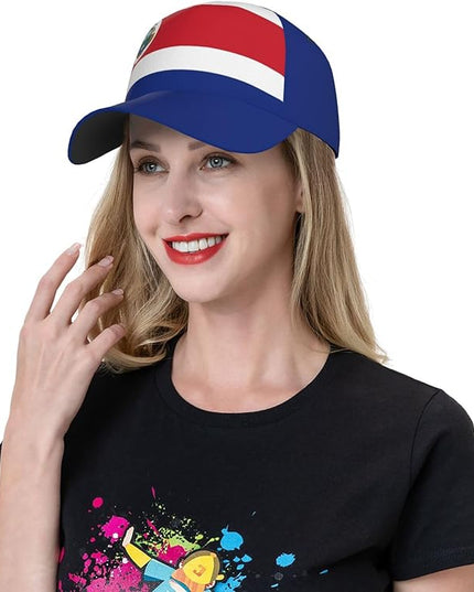 Cute Flag Baseball Cap Hats for Women Men Trucker Hat Patriotic Adjustable Snapback Ball Cap Hat