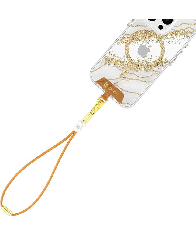 Leather Phone Wrist Strap,Universal Adjustable Key Lanyard,Stylish Wristlet Keychains for Women&Men