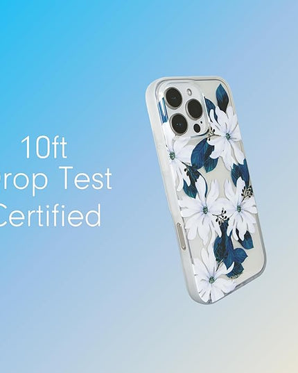 Sonix Case for iPhone 16 Pro Max | Compatible with MagSafe | 10ft Drop Tested | Delilah Flower
