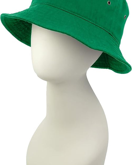 Utmost Bucket Hat 100% Cotton & Denim Lightweight Packable Outdoor Summer Beach Fishing Sun Hat