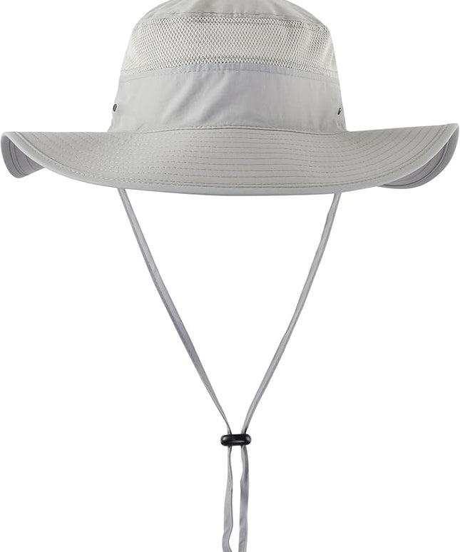 Home Prefer UPF 50+ Men's Sun Hat Wide Brim Bucket Hat UV Protection Hat for Mens Womens Beach Safari Gardening Golf Fishing