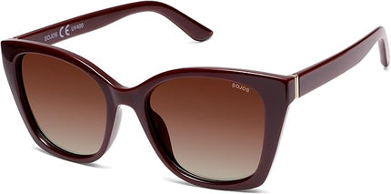 SOJOS Vintage Oversized Cateye Sunglasses Womens UV400 Large Designer Shades Lentes De Sol Para Mujer SJ2634