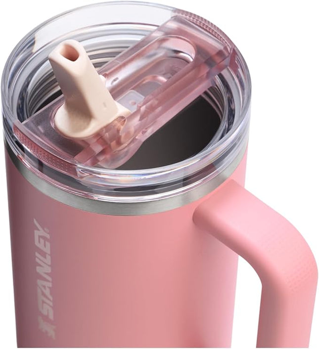 STANLEY Quencher ProTour Flip Straw Tumbler with Leakproof Lid | Built-In Straw & Handle | Cupholder Compatible for Travel | Insulated Stainless Steel Cup | BPA-Free