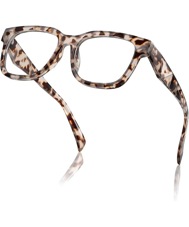kimorn Blue Light Blocking Glasses,Anti Eyestrain & UV Protection,Square Frame Glasses for Women and Men
