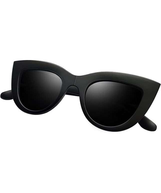Joopin Polarized Cat Eye Sunglasses for Women Vintage Cateye Sun Glasses UV400 Protection