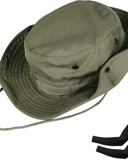 Sun Hats for Men Women Bucket Hat UPF 50+ Boonie Hat Foldable UV Protection Hiking Beach Fishing Summer Safari