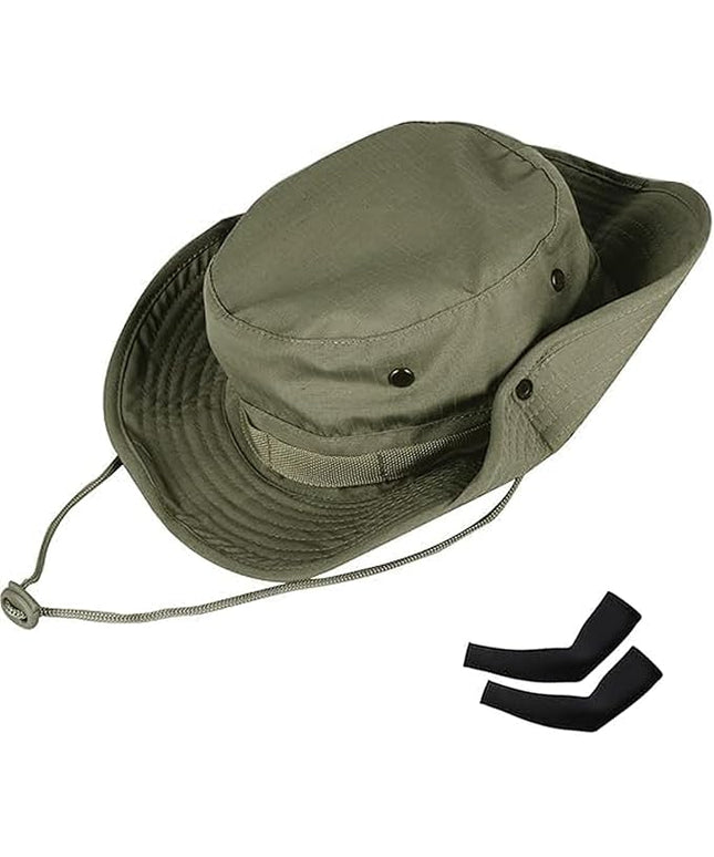 Sun Hats for Men Women Bucket Hat UPF 50+ Boonie Hat Foldable UV Protection Hiking Beach Fishing Summer Safari