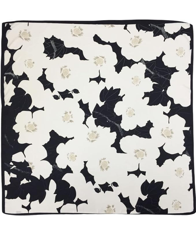 Julunar Silk Like Head Scarf for Women - Satin Large Hair Scarves - 35" Square Silk Hair Wrap for Sleeping with Gift Packed