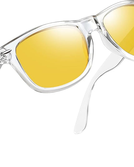 Joopin Square Sunglasses Polarized UV Protection Trendy Designer Sun Glasses Men Women