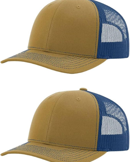 Richardson 112 Classic Six-Panel Adjustable Snapback Trucker Cap | Bulk Packs Available