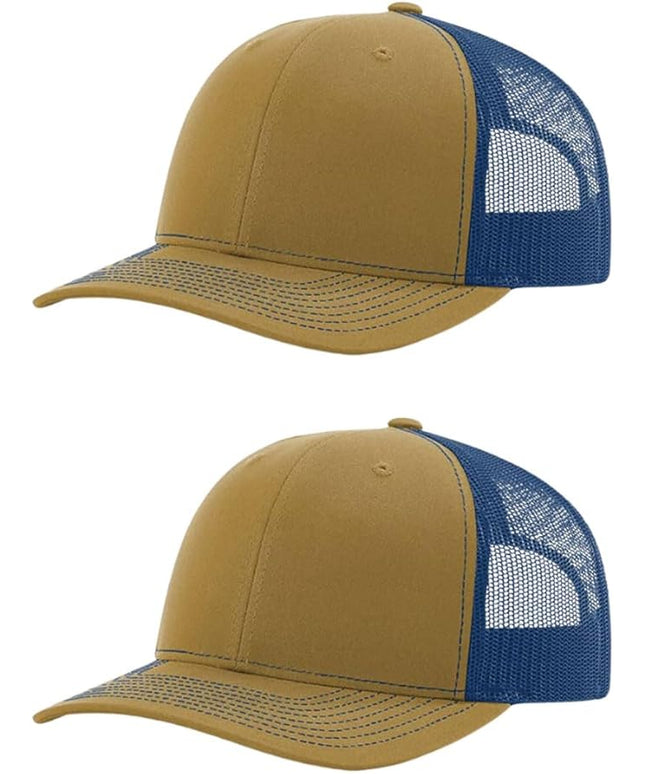 Richardson 112 Classic Six-Panel Adjustable Snapback Trucker Cap | Bulk Packs Available