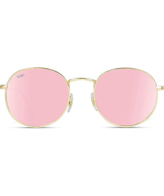 WearMe Pro - Reflective Lens Round Trendy Sunglasses