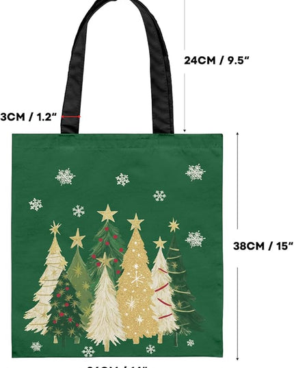 Horaldaily Canvas Tote Bag,Reusable Shoulder Tote Bag for Women Lady Casual Vacation, Shopping, Work, Gym