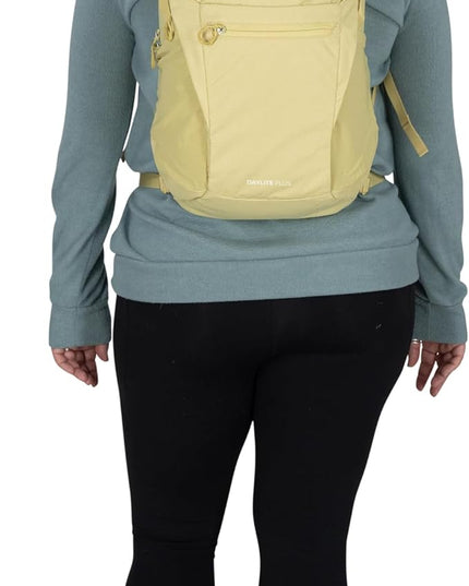 Osprey Daylite Plus Commuter Backpack – Lightweight, Everyday Pack with Laptop Sleeve and Water Bottle Pockets – Ideal for Work, School, and Travel with Versatile Storage Options, Wander Yellow