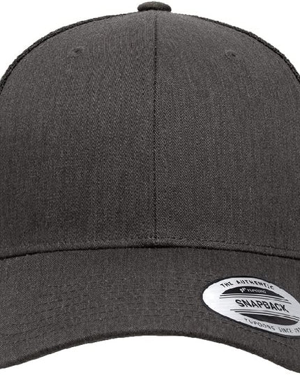 Yupoong Classic Premium Mesh 6 Panel Retro Trucker Cap | Mid Profile Snapback | OSFA | Bulk Pack Available