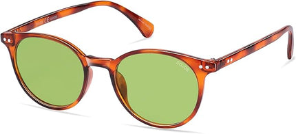 SOJOS Small Round Classic Polarized Sunglasses for Women Men Vintage Style UV400 Lens MAY SJ2113